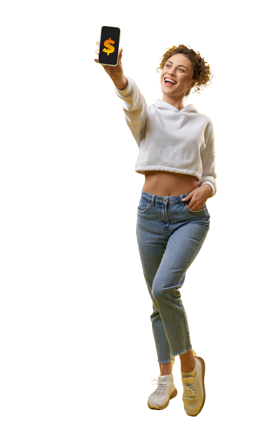 Cliente feliz con su préstamo